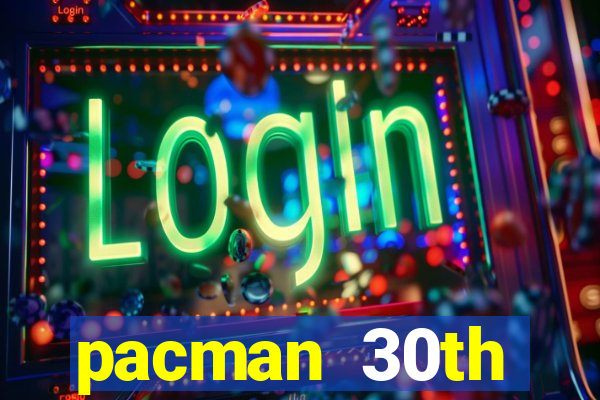 pacman 30th anniversary sonic